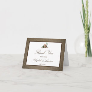 Merci de mariage d'arbre et de toile de jute de