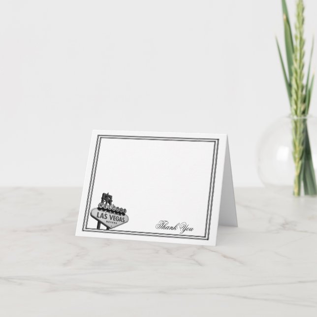 Merci de mariage de destination de Las Vegas (Devant)