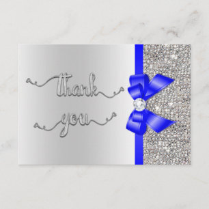 Merci de Mariage de l' de Sequins d'argent de la B