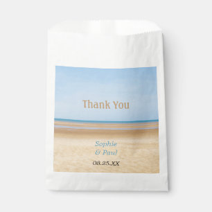 Merci de mariage de plage Favor Sacs