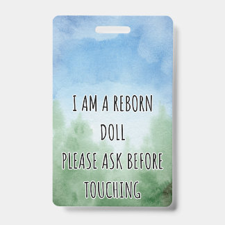 Merci de ne pas toucher Badge pour siège auto de p