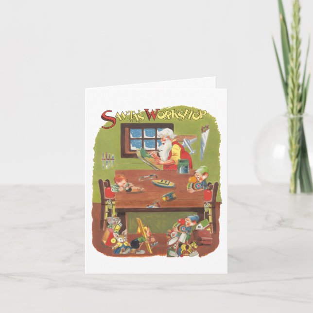 Merci de Noël vintage (Devant)