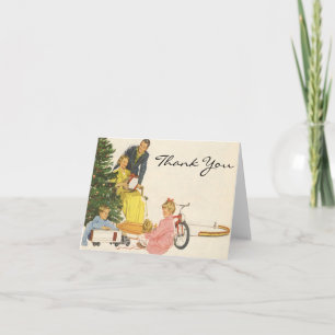 Merci de Noël vintage