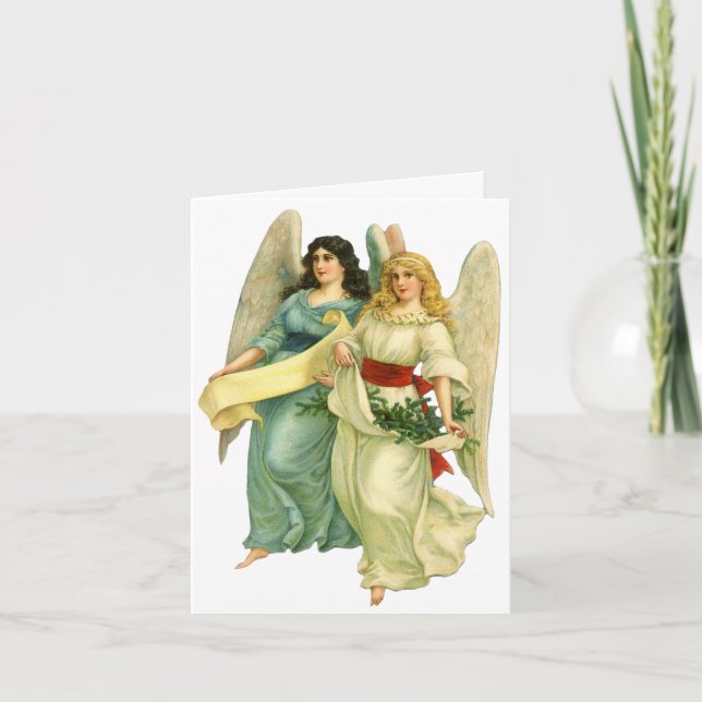 Merci de Noël vintage (Devant)