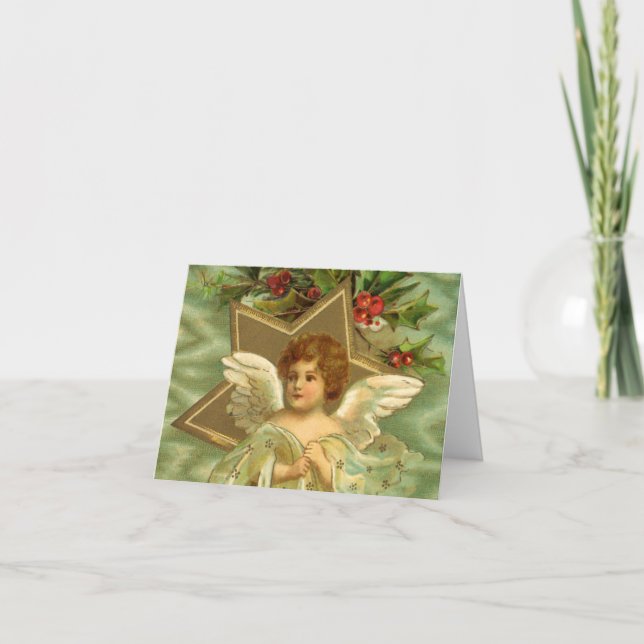 Merci de Noël vintage (Devant)