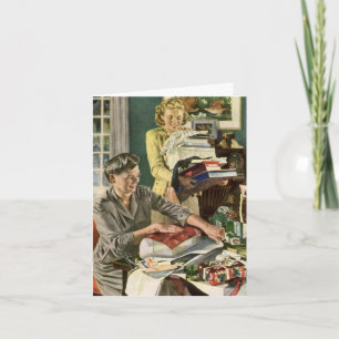 Merci de Noël vintage