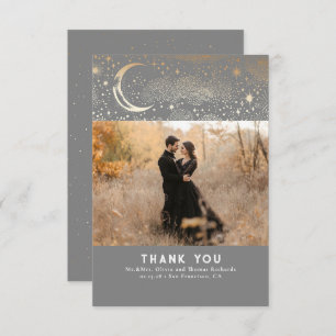 Merci de nuit étoilé céleste et mystique