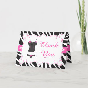 Merci de partie de lingerie rose chaud