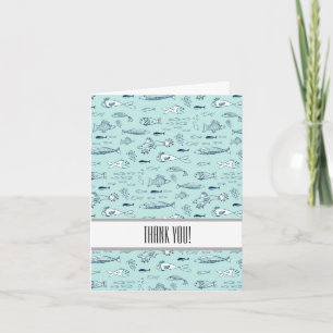 Merci de poisson bleu