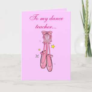 Merci de professeur de danse avec chaussures de ba