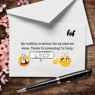 Merci de rire de mes terribles blagues