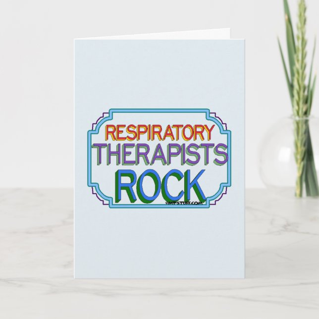 Merci de roche de thérapeutes respiratoires (Devant)