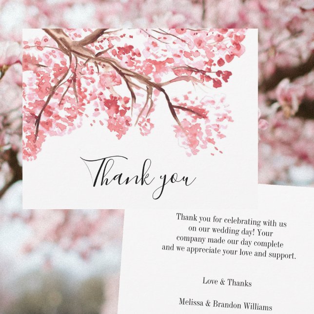 Merci de Sakura Floral de fleurs de cerisiers de p (Créateur téléchargé)