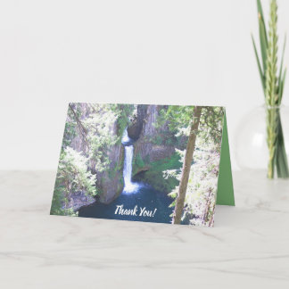 Merci de Toketee Falls !Carte de remerciements