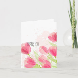 Merci de tulipes roses