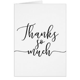 Merci de type de script noir Merci beaucoup