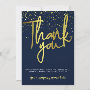 Merci de typographie de l'entreprise Blue Gold