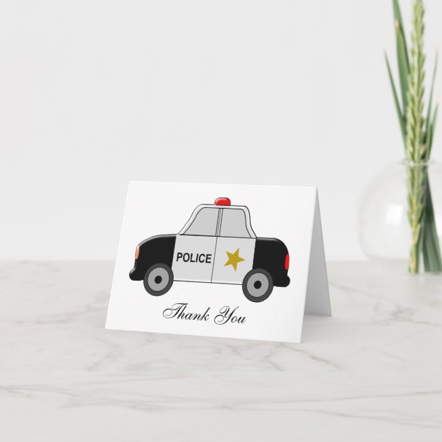 Merci de voiture de police (Devant)