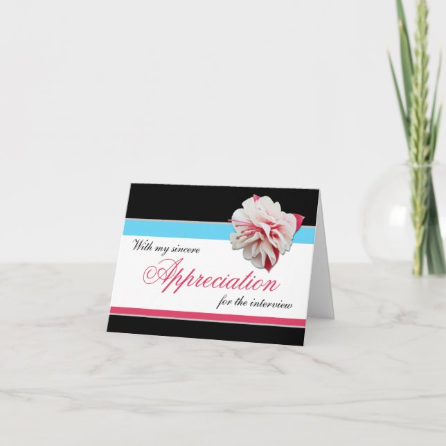 Merci d'entrevue Fuchsia Flower Pink Blue (Devant)