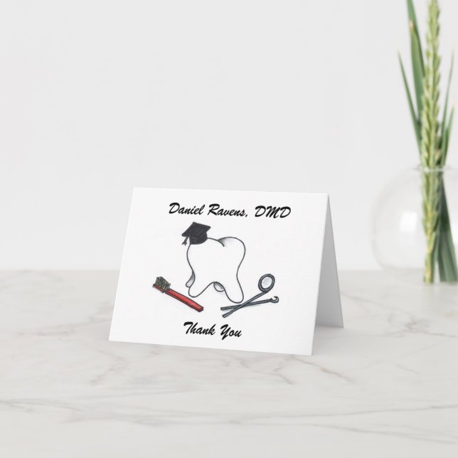 Merci des diplômes de dentiste (Devant)
