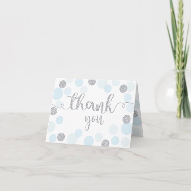 Merci des pointes bleues à pointes d'argent (Devant)