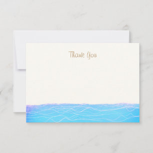 Merci des vagues tropicales Turquoise Ocean Waves