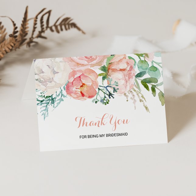 Merci d'être ma femme d'honneur Carte Mariage (Créateur téléchargé)