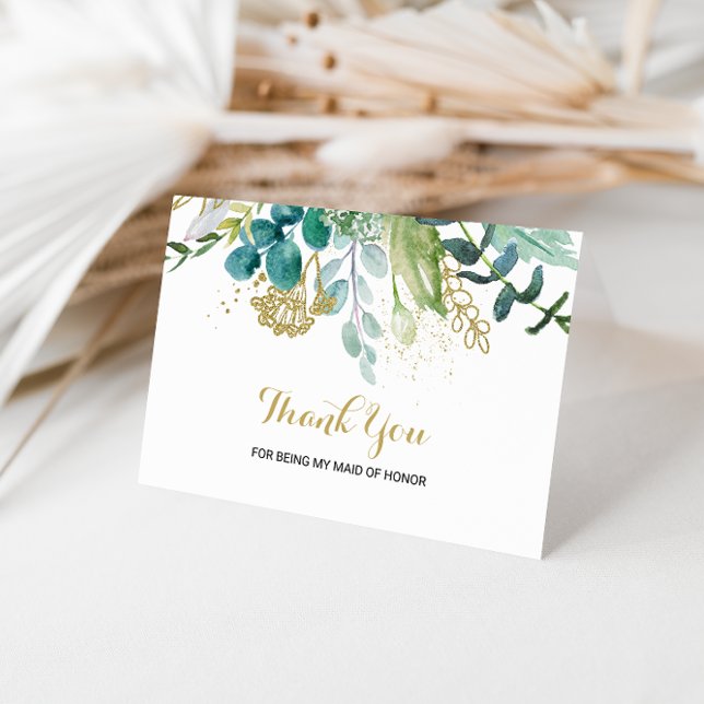 Merci d'être ma femme d'honneur Carte Mariage (Créateur téléchargé)