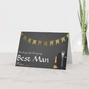 Merci d'être mon témoin de mariage Smoking