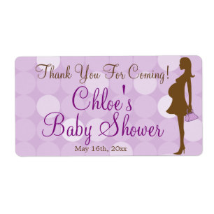 Merci D'Être Venu ! Bouteille d'eau baby shower