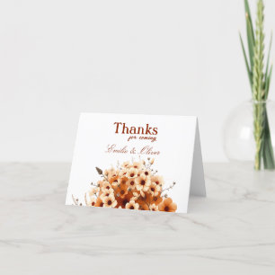 Merci d'être venu et de votre nom