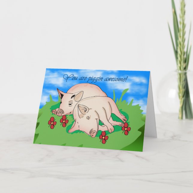 Merci deux porcins piggin génial (Devant)