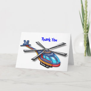 Merci d'hélicoptère volant