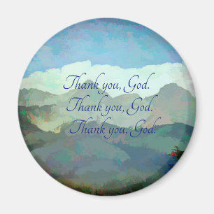 Merci, Dieu.  aimant