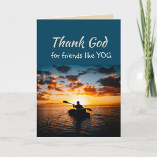 Merci Dieu pour les amis comme vous Lake Kayaking