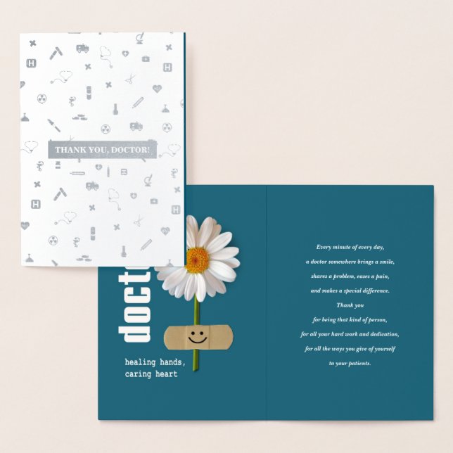 Merci, Docteur. Cartes de luxe Real Foil (Affichage)