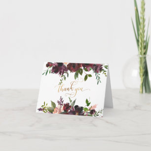 Merci d'or, Bourgogne rouge et florale