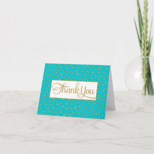 Merci d'or Turquoise