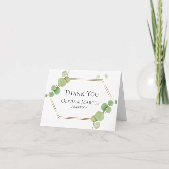 Merci | Eucalyptus Moderne de Printemps (Devant)