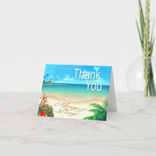 Merci exotique de plage