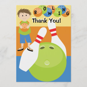 Merci fait sur commande de bowling