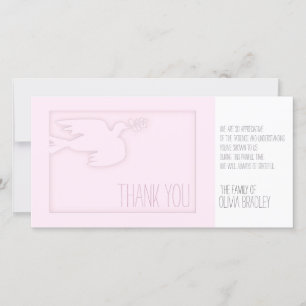 Merci fait sur commande de sympathie de bébé