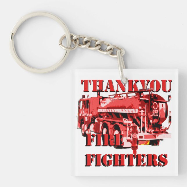 Merci Fire Fighters Conception de Camion, (Devant)