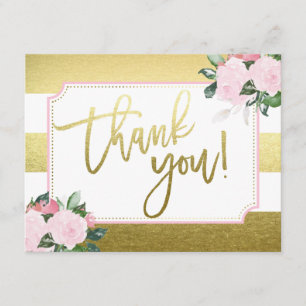 Merci floral de l'aluminium   de Faux d'or