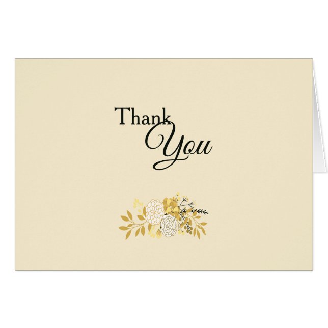 Merci floral ensoleillé horizontal (photo (Devant Horizontal)