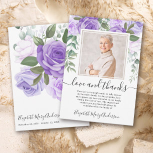 Merci Floral Violet Bereavement Photo
