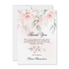 Merci Funéraire Sympathie Rose Roses Florales