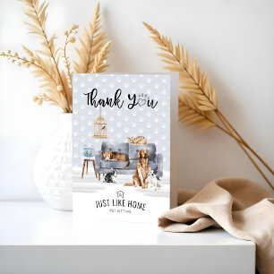 Merci Garde d'animaux à domicile Famille d'anima