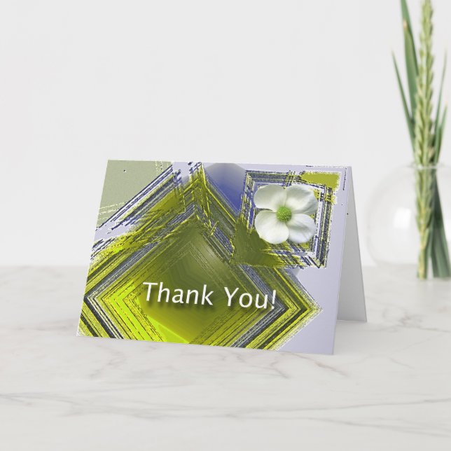 Merci grand emploi design floral (Devant)