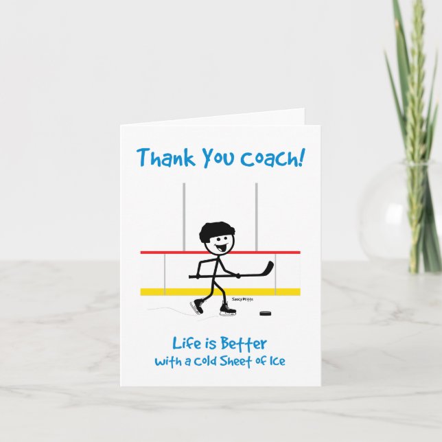 Merci Hockey La Vie Des Entraîneurs Est Mieux (Devant)